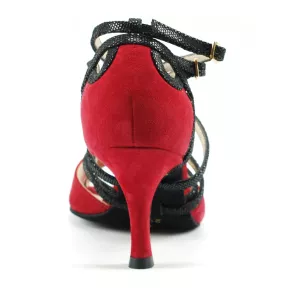 Nueva Epoca Cosima dansschoenen met 7 cm hak