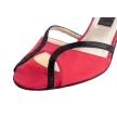 Rode dansschoenen met open teen Nueva Epoca Cosima