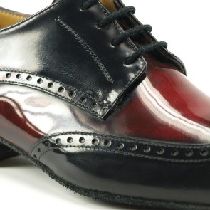 Nueva Epoca Belgrano Bordeaux Leer met Zwart