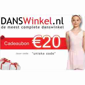Danswinkel Cadeaubon 20 Euro