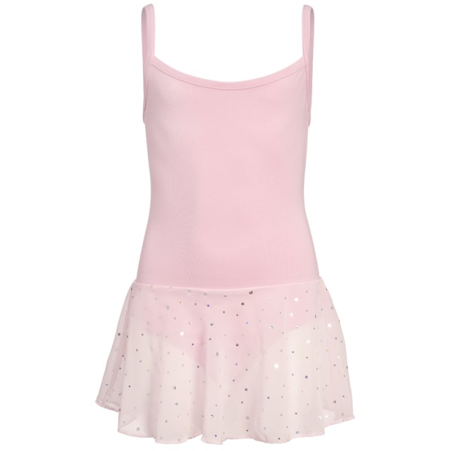 Papillon 12PK4051 roze balletpakje met glitter rokje
