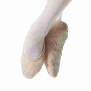 Sansha Tutu 4C Canvas Balletschoenen met Doorlopende Zool