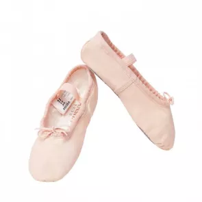 Sansha Tutu 4C Canvas Balletschoenen met Doorlopende Zool
