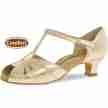 Diamant 019-011-017 dames latin dansschoenen goud