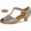 Diamant 019-011-311 dames latin dansschoenen lage hak 