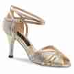 Nueva Epoca Gloria Dansschoenen voor Dames Goud Zilver Hak 8 cm