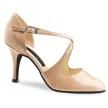 Nueva Epoca Aurora beige dansschoen voor dames 8 cm hak