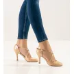 Nueva Epoca Aurora Lederen Zool Dansschoenen voor Dames beige kleur