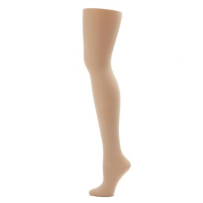 capezio 1915 zeer zachte balletpanty voor dames nude