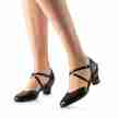 Werner Kern Debby dames dansschoenen vrijdansen social dans brede hak 45 mm comfort
