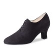 Werner Kern Olivia dames dansschoenen hak 6 cm hoog suede zwart vetermodel