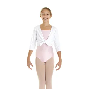 Intermezzo 6120 witte dans balletvestje wit knoop
