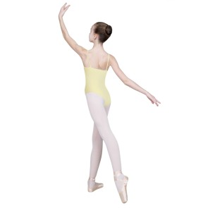 Sansha Angela F506M Simpel Balletpak Geel Achterkant