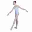 Sansha Angela F506M Simpel Balletpak Lichtblauw Ronde Hals