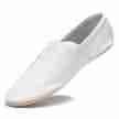 Rumpf gymnastiekschoenen wit met suede zool