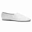 Rumpf Gymnastiekschoenen wit met suede zool 1038