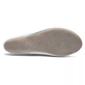 Rumpf Gymnastiekschoenen wit met suede zool 1038