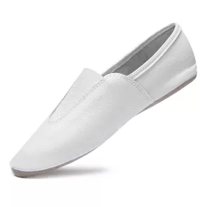 Rumpf Gymnastiekschoenen wit met suede zool 1038