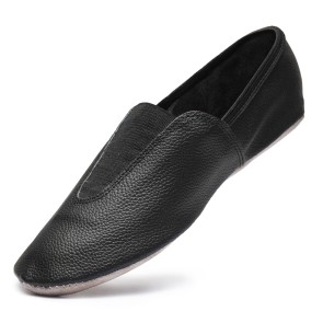 Rumpf Gymnastiekschoenen wit met suede zool 1038