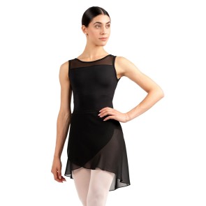 Rumpf RU3050 Chiffon Ballet Wikkelrok zwart