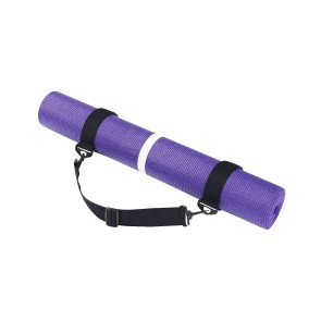 Rucanor 27293-380 paarse yogamat met handvat