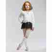 Temps Danse Darling jr wit fleece vestje voor meisjes
