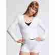 Temps-Danse wikkelvest V-hals wit