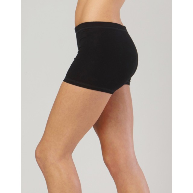 Temps Danse Visu Korte Dansshort voor Dames Zwarte