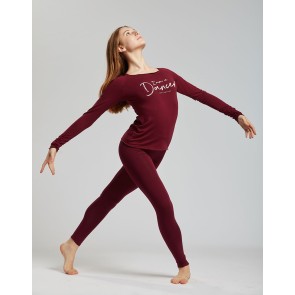 Temps Danse Vixum jr. bordeaux rode danslegging