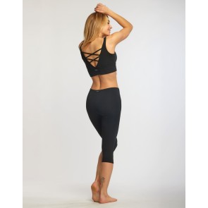 Temps danse voyance dames legging capri zwart