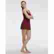 Ballet Rosa Violine danstuniek voor dames Bordeaux