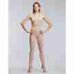 Temps Danse Straps Unitard Vegan beige