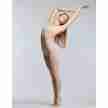 Temps Danse Straps Unitard Vegan beige
