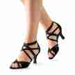 Werner Kern Elsa dames dansschoenen 6,5 centimeter hak met flare voor stabiliteit