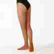 silky dance high performance fishnet netpanty voor dans toffee