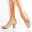 So Danca Character Dansschoenen CH52 Lederen zool 5 cm hak