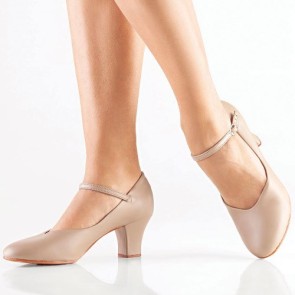 So Danca Character Dansschoenen CH52 Lederen zool 5 cm hak