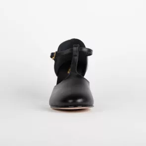 Character schoenen voor dans SoDanca CH56 Black met gesloten neus