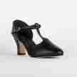 SoDanca Dansschoenen met lederen zool CH56 zwart