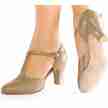 So Danca Character Dansschoenen CH57 6cm hakje suede zool