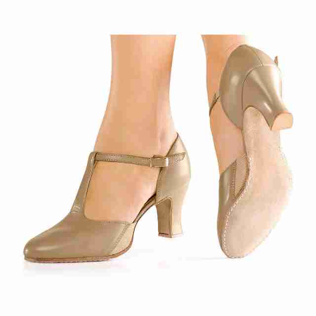 So Danca Character Dansschoenen CH57 6cm hakje suede zool