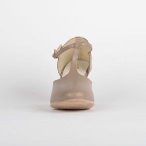 suede zolen character Dansschoenen so danca CH57 T strap bandje