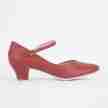 rode So Danca Dansschoenen CH791 voor character musical volksdans