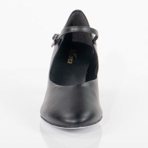 So Danca zwarte Dansschoenen voor dames CH792 musical character suede zool 5cm hak