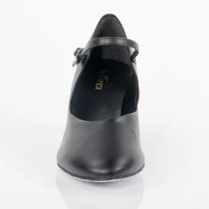 So Danca zwarte Dansschoenen voor dames CH792 musical character suede zool 5cm hak