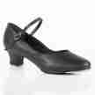 So Danca TA55 Dames Tap dansschoenen met Bandje over de wreef en lage blokhak