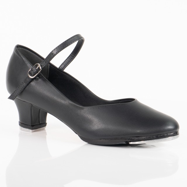 So Danca TA55 Dames Tap dansschoenen met Bandje over de wreef en lage blokhak