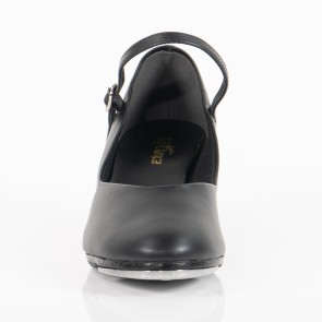 So Danca TA55 Zwarte Tapschoenen voor dames met enkel bandje