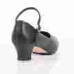 So Danca TA55 Zwarte Tapschoenen voor vrouwen met lage stabiele hak van 35 mm