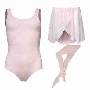 Papillon Alista Balletkleding Set 1 | Balletpakje + Balletrokje + Panty